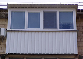 Остекление балкона в хрущевке - фото 23